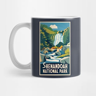 A Vintage Travel Art of the Shenandoah National Park - Virginia - US Mug